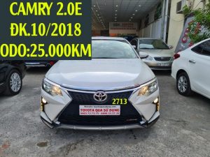 Camry 2.0E - Full Phụ Kiện -ĐK.10/2018 -ID:2713