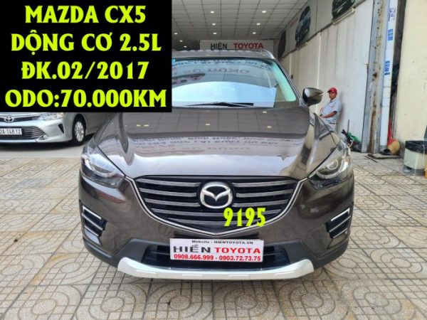 Mazda CX5 2.5L - Xe Đẹp Giá Tốt -ĐK.02/2017 -ID:9195