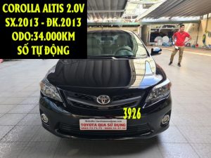 Corolla Altis 2.0V - Chạy ít - Đẹp 90% -ĐK.2013 -ID:3926